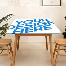 Cargar imagen en el visor de la galería, Mantel cuadrado de hule JJ05191095 personalizado con patrón foto texto (impresión de imagen única)
