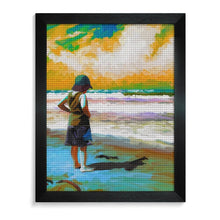Cargar imagen en el visor de la galería, Crea Tu Propio Icono | Kit de Mosaico Diamante con Retrato y Marco
