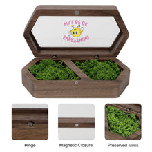 Cargar imagen en el visor de la galería, Caja de Madera para Anillos con Tapa Transparente Personalizable
