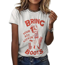 Cargar imagen en el visor de la galería, Camiseta de Mujer con Impresión Total (All-Over Print)

