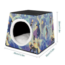 Cargar imagen en el visor de la galería, Cama Cueva Personalizada para Perros Pequeños y Gatos
