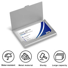 Cargar imagen en el visor de la galería, Tarjetero de Aluminio Personalizado | Tu Marca Profesional
