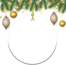 Cargar imagen en el visor de la galería, El Recuerdo Perfecto para tu Árbol | Adorno Cerámico con Foto
