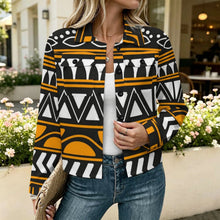 Cargar imagen en el visor de la galería, Chaqueta Corta Personalizable para Mujer con Botones
