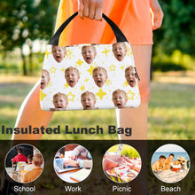 Cargar imagen en el visor de la galería, Lunch Tote Horizontal Personalizado | Bolsa Térmica para Tupper
