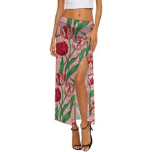 Cargar imagen en el visor de la galería, Falda Larga Transparente de Malla con Abertura (Cover-Up Personalizado)
