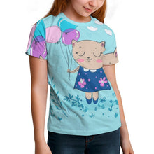 Cargar imagen en el visor de la galería, Camiseta Infantil de Algodón Personalizada con Foto o Dibujo
