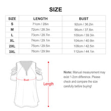 Cargar imagen en el visor de la galería, Blusa Túnica Hombros Descubiertos | Top Cremallera Personalizado
