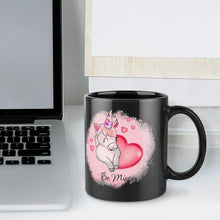 Cargar imagen en el visor de la galería, Taza Negra Cerámica Personalizable | Regalo Único | Doble Impresión
