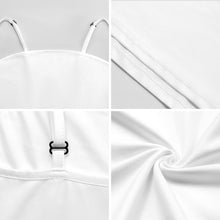 Cargar imagen en el visor de la galería, Vestido Bandeau Tirantes Finos Mujer | Seda de Leche Cepillada Personalizable
