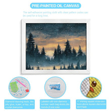 Cargar imagen en el visor de la galería, Kit de Pintura Diamante Horizontal con Marco | Teje Tus Paisajes
