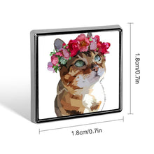 Cargar imagen en el visor de la galería, Pin Metálico Cuadrado Personalizado (Formato Mini)

