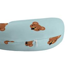 Cargar imagen en el visor de la galería, Almohada de Viaje Viscoelástica Personalizada | Cojín Cuello con Foto
