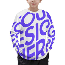 Cargar imagen en el visor de la galería, Suéter Grueso GR-EYW para Niños NS6006009 personalizado con patrón foto texto

