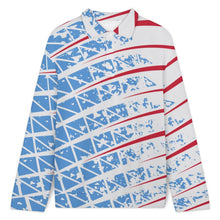 Cargar imagen en el visor de la galería, Jersey Hombre Cuello Polo Manga Larga Punto Acanalado Personalizable
