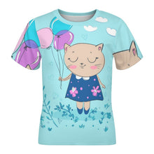 Cargar imagen en el visor de la galería, Camiseta Infantil de Algodón Personalizada con Foto o Dibujo
