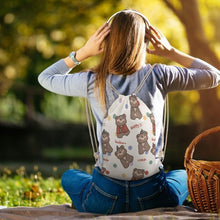Cargar imagen en el visor de la galería, Mochila de Cuerdas de Lona Personalizada | Saco de Canvas Reforzado
