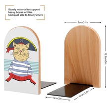 Cargar imagen en el visor de la galería, Sujetalibros de Madera Personalizados | Los Guardianes de Tu Biblioteca
