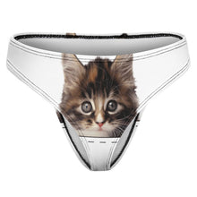 Cargar imagen en el visor de la galería, Tanga de Algodón para Hombre | Personalizable con tu Foto | Ropa Interior

