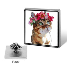 Cargar imagen en el visor de la galería, Pin Metálico Cuadrado Personalizado (Formato Mini)
