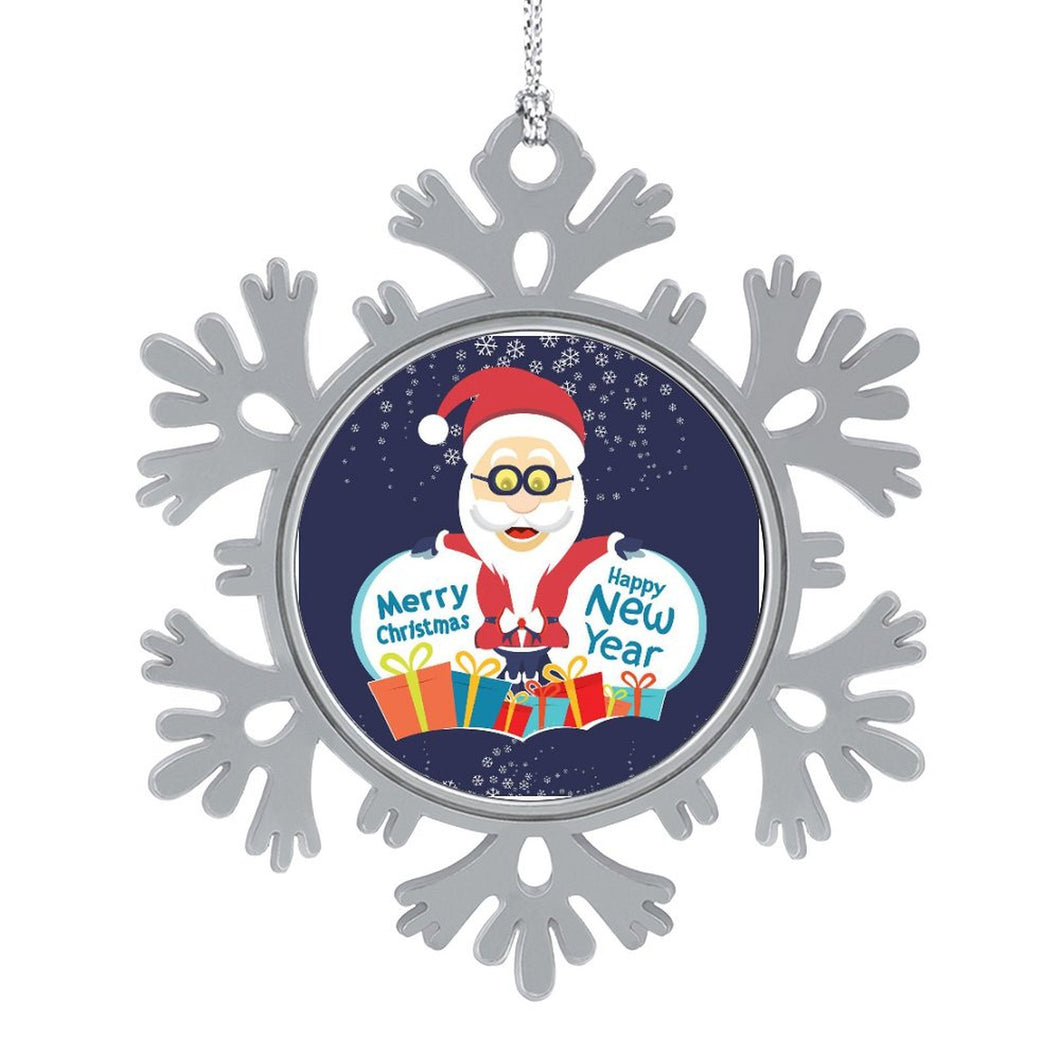 Forja tu Recuerdo en Metal: Adorno de Nieve Personalizado