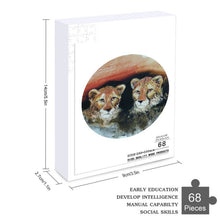 Cargar imagen en el visor de la galería, Puzzle de Madera Irregular con Formas de Animales | Tu Foto Única
