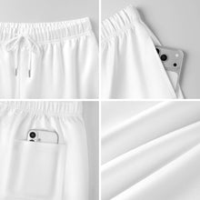 Cargar imagen en el visor de la galería, Pantalón Ancho de Pierna Recta con Cordón Ajustable para Hombre

