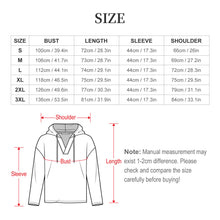 Cargar imagen en el visor de la galería, Sudadera con capucha de manga larga y cuello en V para mujer C19H personalizado con patrón foto texto (impresión de imagen única)
