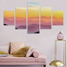 Cargar imagen en el visor de la galería, Mural de 5 Lienzos Personalizado | El Ritmo Visual para Tu Pared
