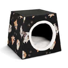 Cargar imagen en el visor de la galería, Cama para Gato Tipo Cápsula Espacial | El Refugio Anti-Estrés
