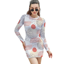 Cargar imagen en el visor de la galería, Vestido Ajustado Manga Larga Personalizado | Ropa de Fiesta
