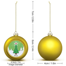 Cargar imagen en el visor de la galería, Mini Bolas de Navidad Personalizadas - Joyas para tu Árbol
