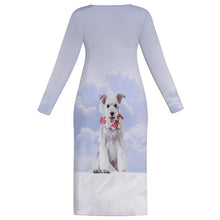 Cargar imagen en el visor de la galería, Vestido Personalizado de Manga Larga | Regalo Único para Mujer
