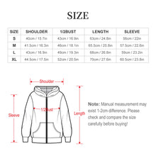 Cargar imagen en el visor de la galería, Sudadera con Cremallera para Adolescentes LM516 personalizado con patrón foto texto (impresión de imágenes múltiples)

