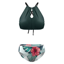 Cargar imagen en el visor de la galería, Bikini Triángulo Cuello Halter | Traje de Baño Personalizable Ajustable
