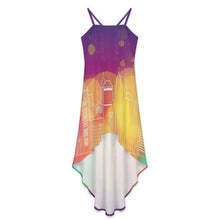 Cargar imagen en el visor de la galería, Vestido Asimétrico Personalizable para Mujer | Diseño High-Low
