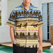 Cargar imagen en el visor de la galería, Camisa Hawaiana Personalizada Hombre | Tela 4-Way Stretch con Bolsillo
