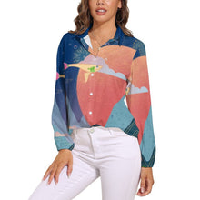 Cargar imagen en el visor de la galería, Blusa Vintage Personalizada de Manga Larga | Tu Propio Diseño
