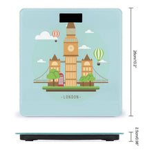 Cargar imagen en el visor de la galería, Báscula de Baño Digital Personalizada | Vidrio Templado Antideslizante
