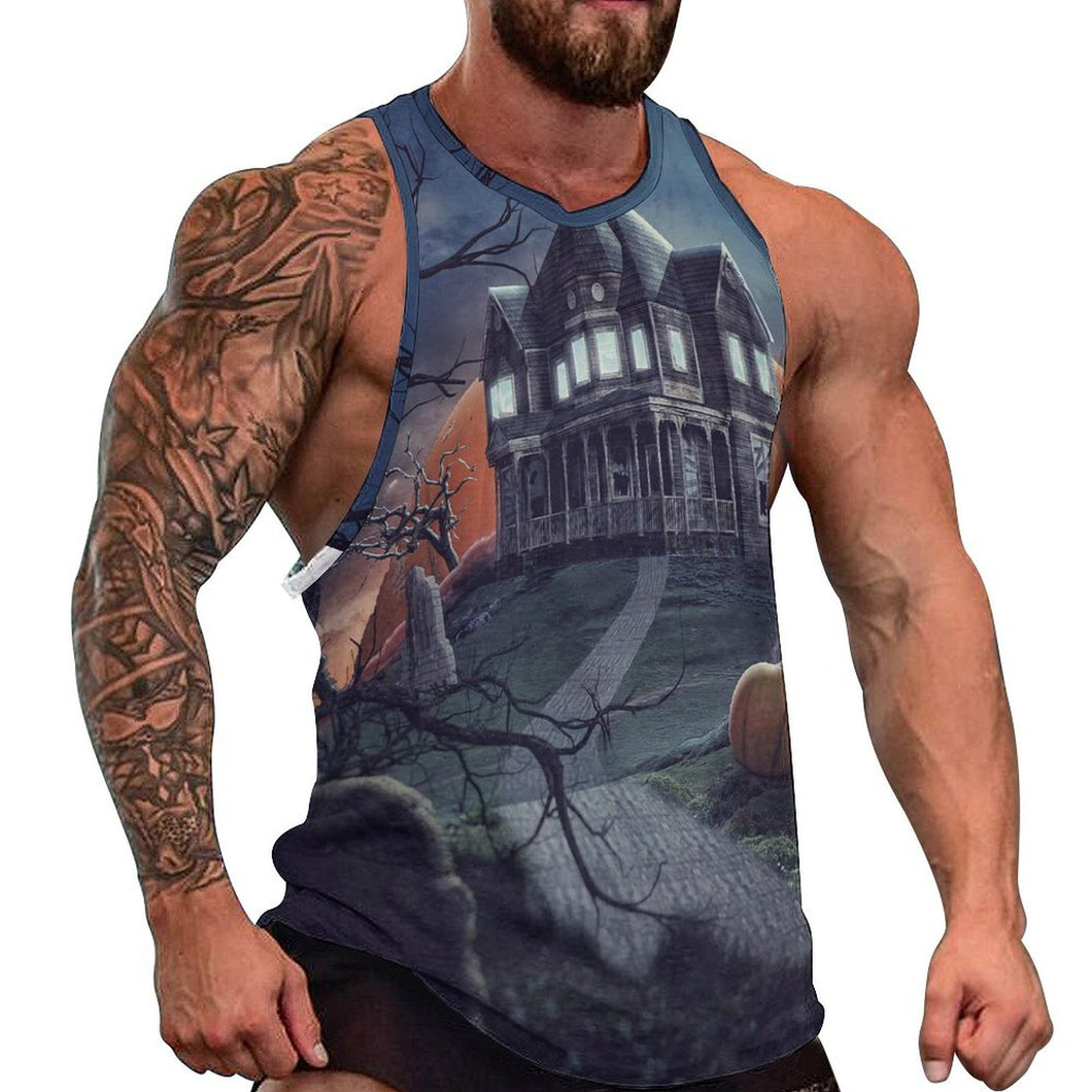 Camiseta Sin Mangas Personalizada Full-Print | Seda de Leche