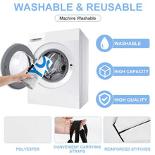 Cargar imagen en el visor de la galería, Bolso Tote Grande XB0601059 con Asa para Mujer personalizado con patrón foto texto (impresión de imágenes múltiples)
