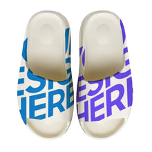 Cargar imagen en el visor de la galería, Pantuflas Yeezy BZ51 para hombre y mujer personalizado con patrón foto texto
