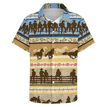 Cargar imagen en el visor de la galería, Camisa Hawaiana Personalizada Hombre | Tela 4-Way Stretch con Bolsillo

