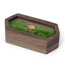 Cargar imagen en el visor de la galería, Caja de Madera para Anillos con Tapa Transparente Personalizable

