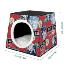 Cargar imagen en el visor de la galería, Cama Cápsula para Gatos Personalizada | Cueva Oxford Impermeable
