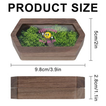 Cargar imagen en el visor de la galería, Caja de Madera para Anillos con Tapa Transparente Personalizable

