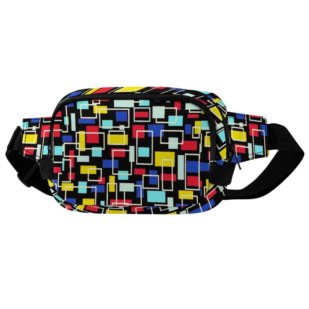 Riñonera Cuadrada Personalizable con Diseño | Bolso de Cintura