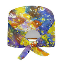 Cargar imagen en el visor de la galería, Work Hat Colorful Splash Ink Style 26.5x13.5cm
