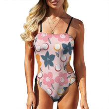 Cargar imagen en el visor de la galería, Bañador Entero con Recortes Laterales Personalizado | Monokini Estampado
