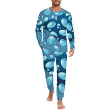 Cargar imagen en el visor de la galería, Conjunto de Pijama Henley Personalizable para Hombre
